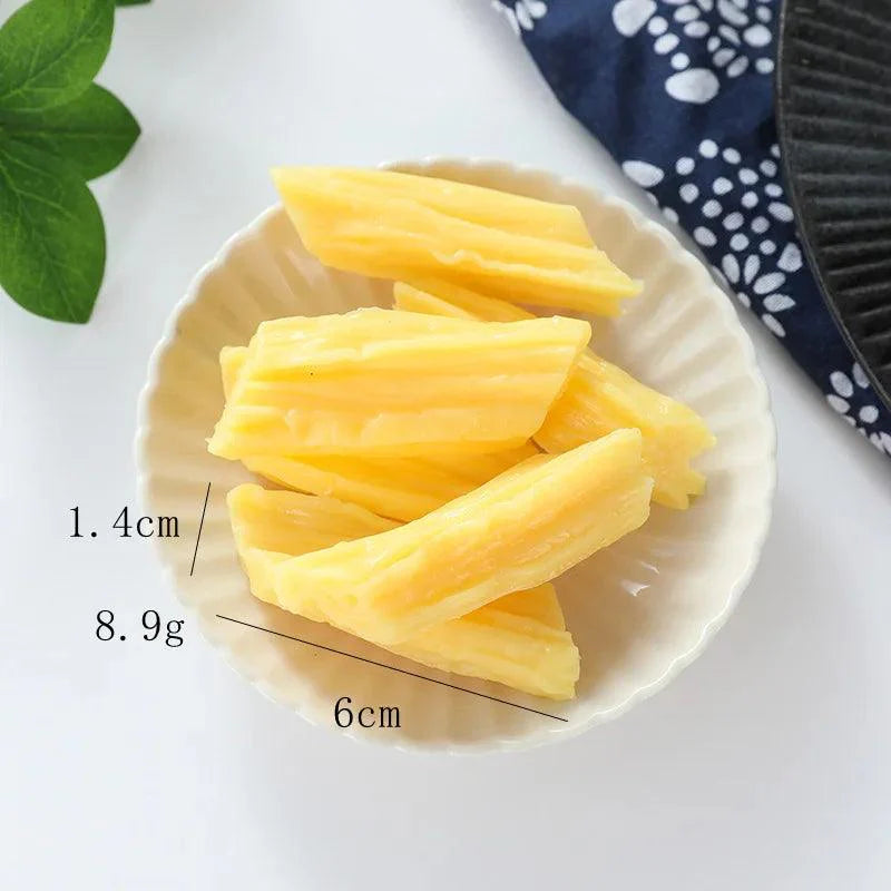 Lisslune | Creative Dried Tofu Kitchen Model Set - 10 Pieces Cute Accessories for Gifts and Student Decor