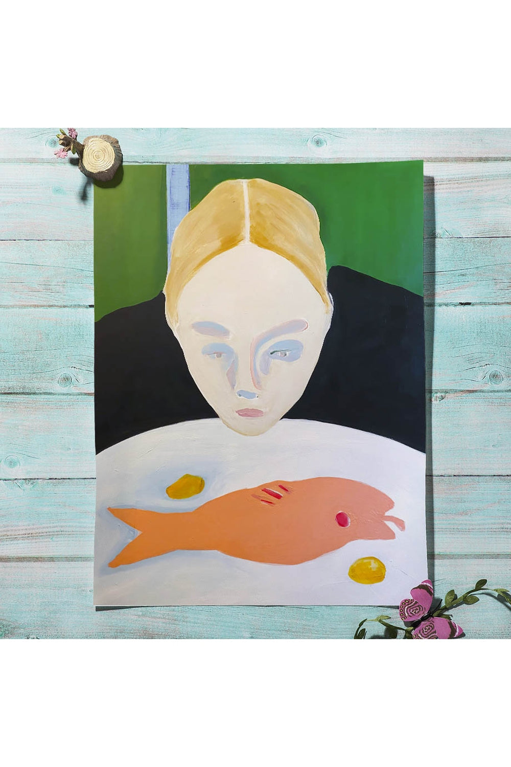 Lisslune | Woman Theme Canvas Poster