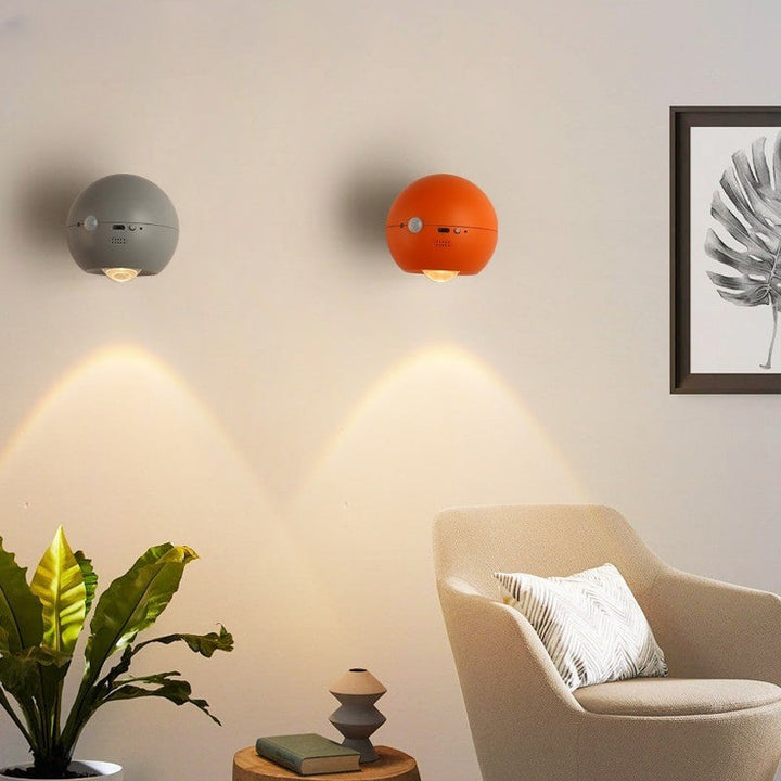 Lisslune | Eye Project Motion Sensor Rechargeable Wall Lamp