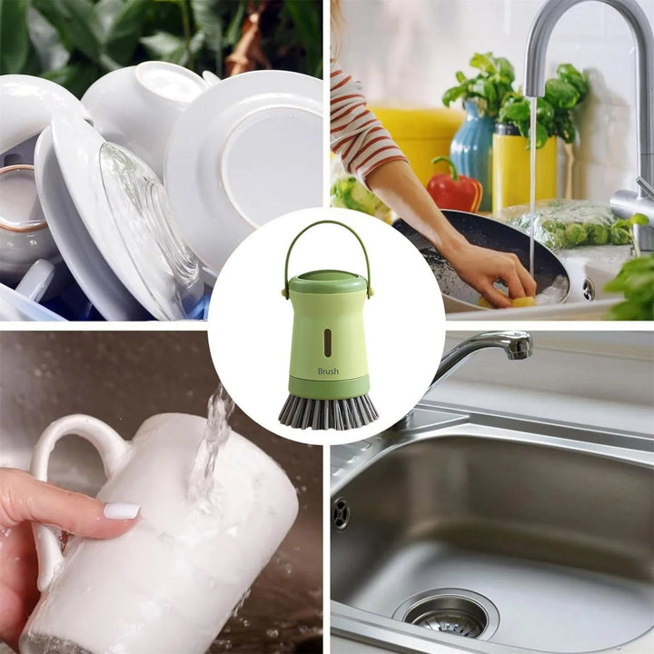 Lisslune | Quick Wash Ergonomic Dishwashing Brush