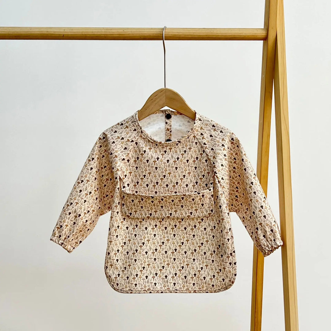 Lisslune | Long-sleeve waterproof art apron for children