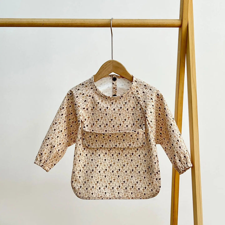 Lisslune | Long-sleeve waterproof art apron for children