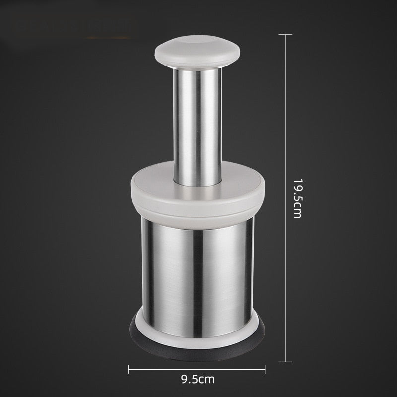 Lisslune | Easy Food Stainless Steel Garlic Grinder
