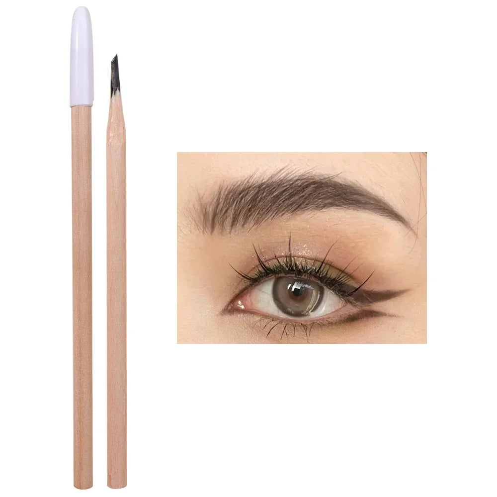 Rynx | Microblading Eyebrow Pencil Waterproof Soft Smooth Brow Tattoo Pencil Long-Lasting Natural Eyebrow Enhancer Korean Makeup Cosmetics