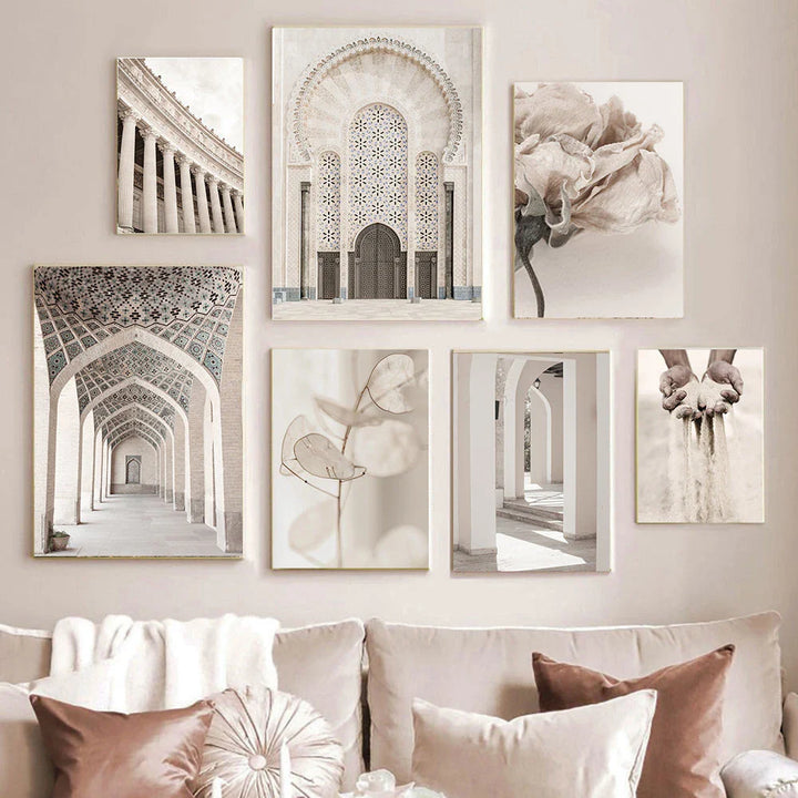 Lisslune | Mosque Canvas Poster