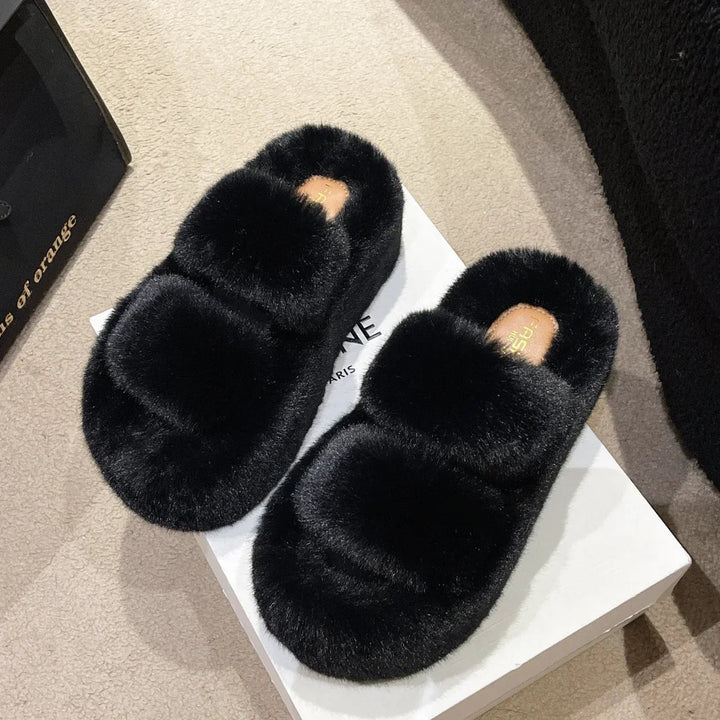 Lisslune | FuzzyElegance - Soft Slippers for Women