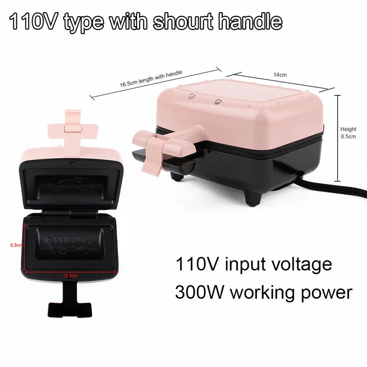 Lisslune | Mini Non-Stick Toast Press Grill Machine