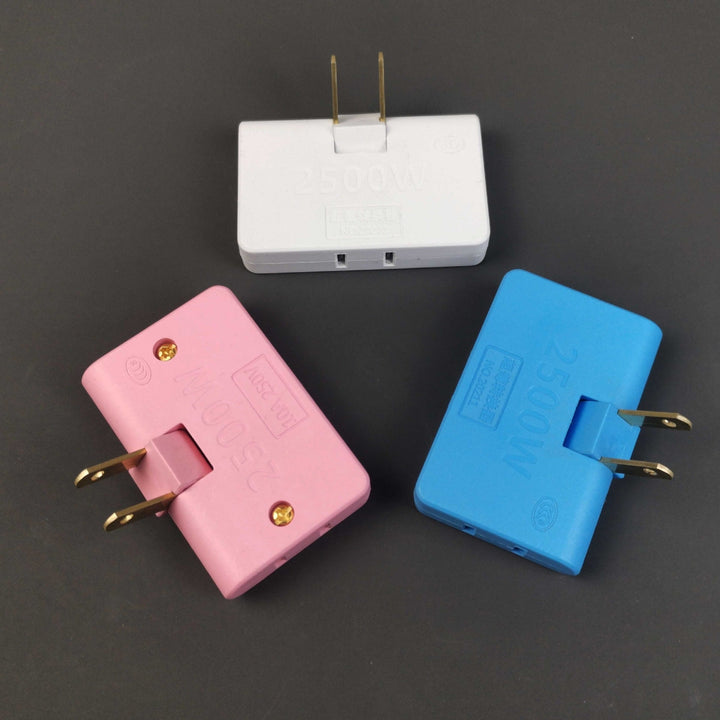 Lisslune | Foldable Tri-Plug Anywhere Charge Adapter