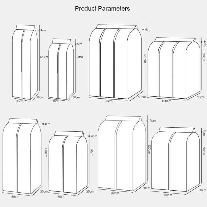 Lisslune | Clothing Guardian Storage Bag - Ultimate Clothing Protection Solution