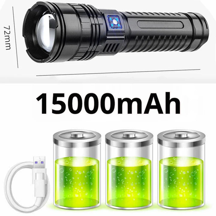 Lisslune | Rechargeable 10000 Lumen LED Torch 1+1 FREE – Striker