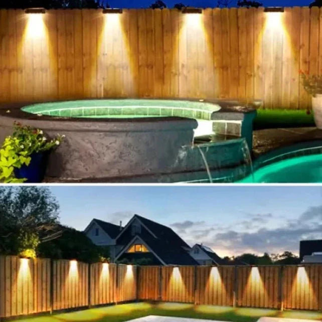 Lisslune | EcoRadiance Solar Accent Lights 2-Piece Set | Outdoor Lighting | Energy Efficient | Decorative Light for Garden & Terrace
