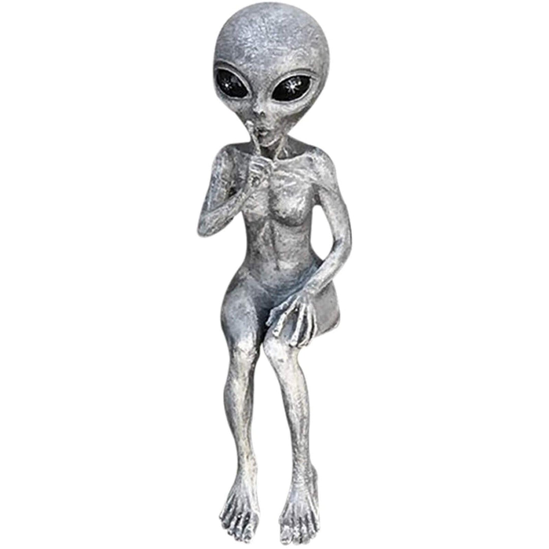 Lisslune | Playful Alien Garden Statue Set
