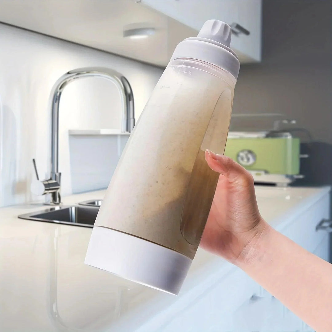 Lisslune | Effortless batter mixer with whisk ball for perfectly fluffy pancakes, cupcakes, and more