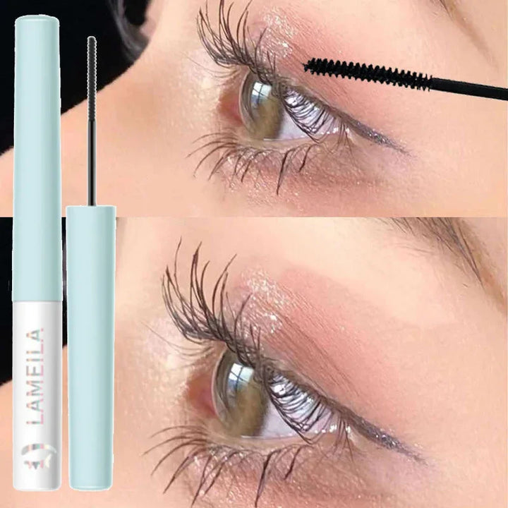 Rynx | Black Head Mascara Ultra-fine Small Brush Lengthening 3D Lashes Eyelash Extension Eye Lashes Long-lasting Black Color Mascara