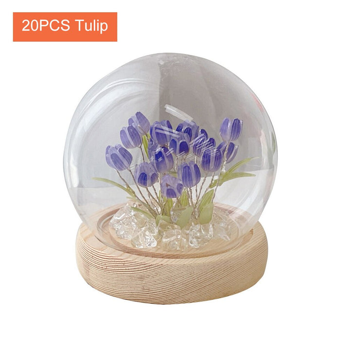 Lisslune | Shiny Tulip Handmade Night Lamp