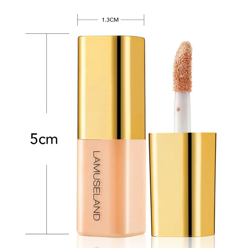 Rynx | Mini Liquid Concealer High Coverage Corrector Anti Dark Circles Freckles Waterproof Foundation Cream for Face Makeup Base Cosmetics