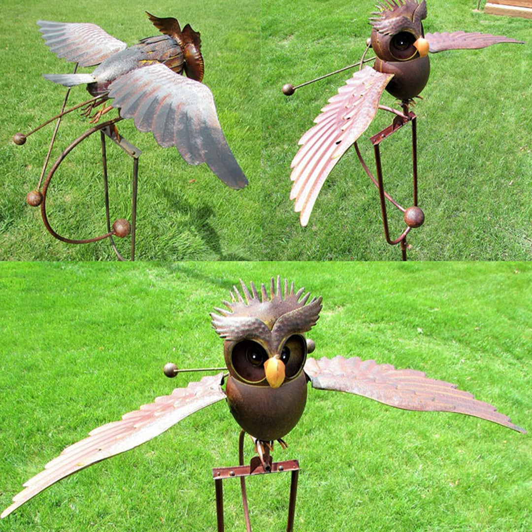 Lisslune | Metallic Eagle Wing Fluttering Spinner
