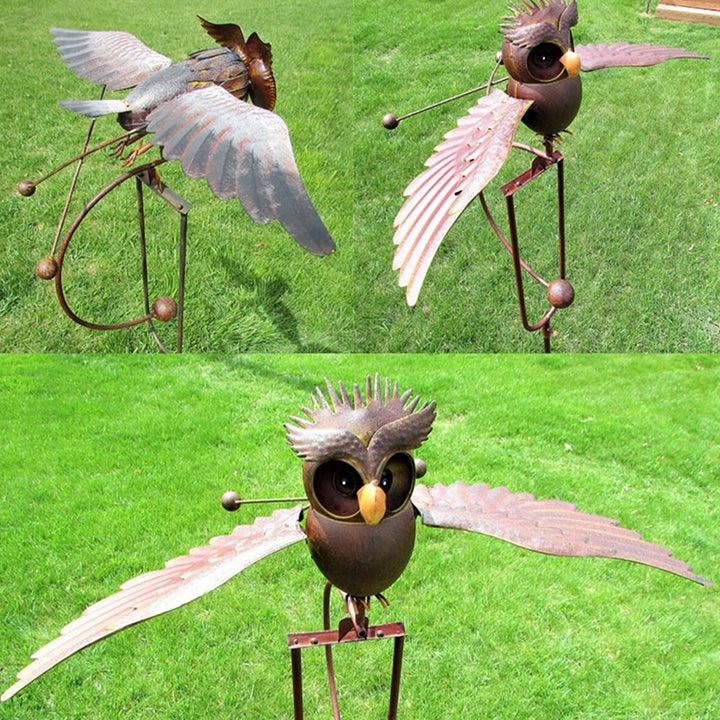 Lisslune | Metallic Eagle Wing Fluttering Spinner