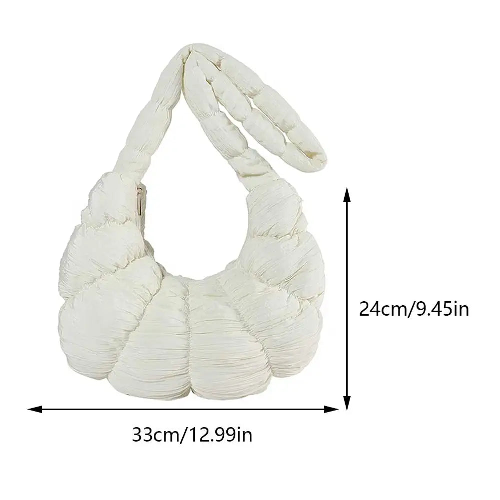 Lisslune | Puff Croissant Shoulder Bag