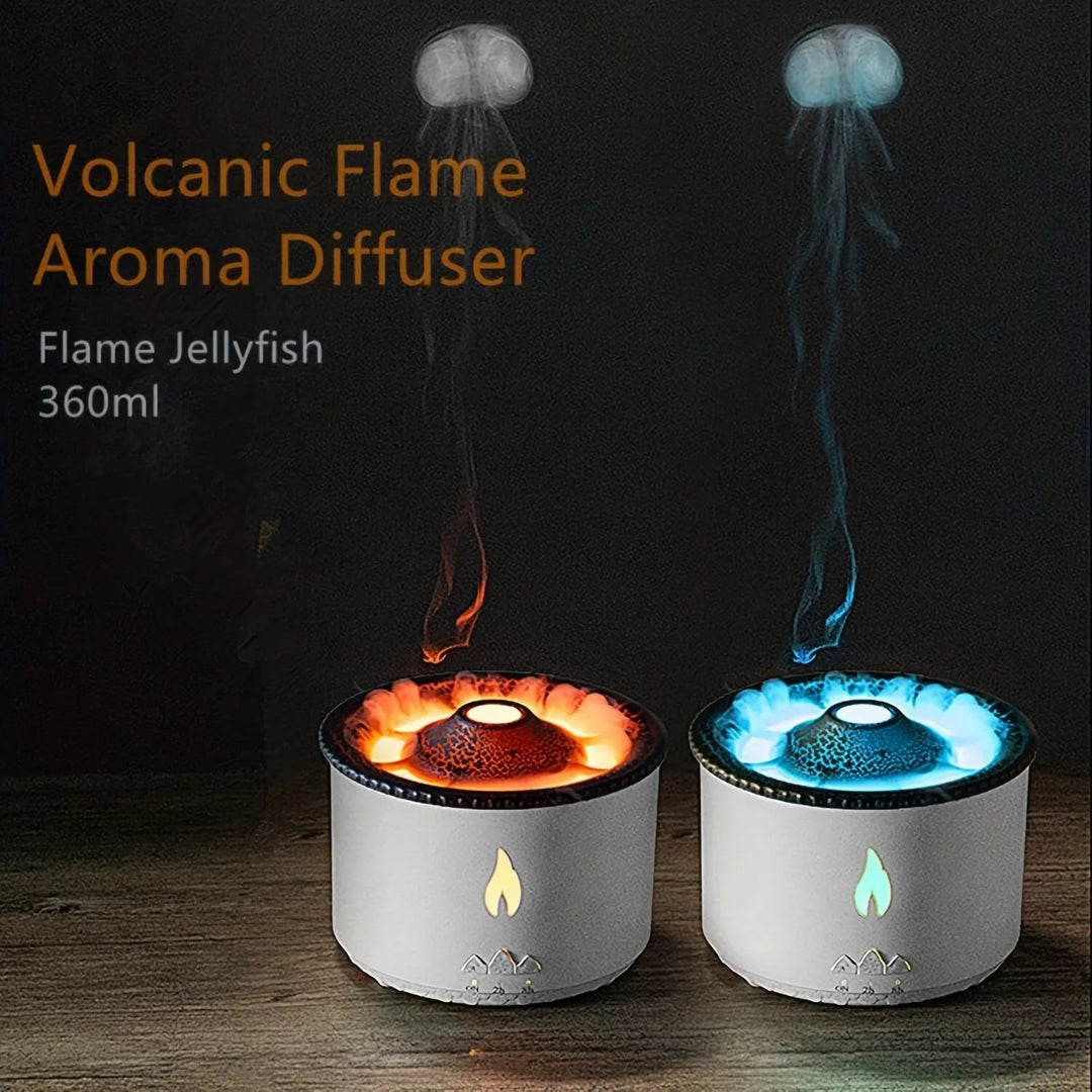 Lisslune | Portable ultrasonic aromatherapy humidifier with night light