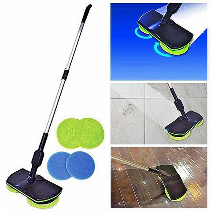 Lisslune | CleanBreeze - Swift Spin 360° Microfiber Mop System