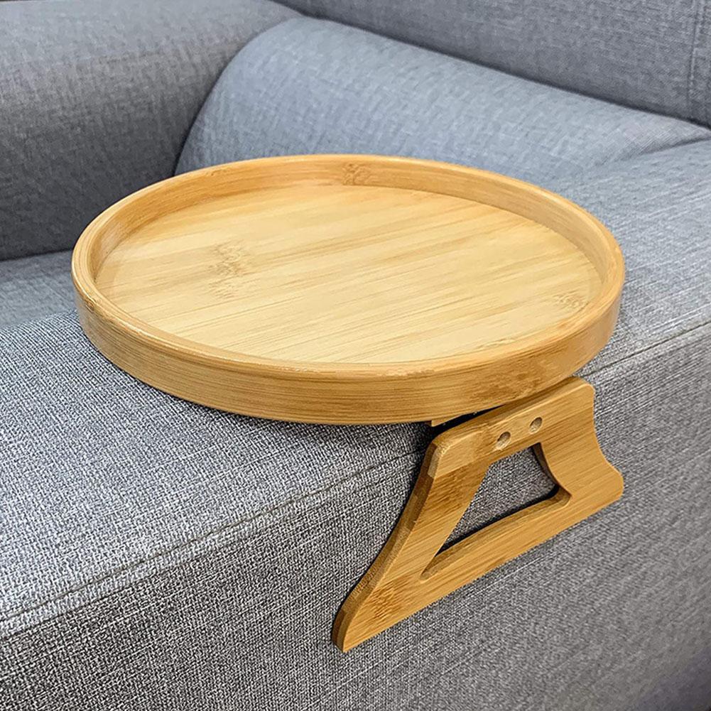 Lisslune | Comfy Sofa Armrest Wooden Tray