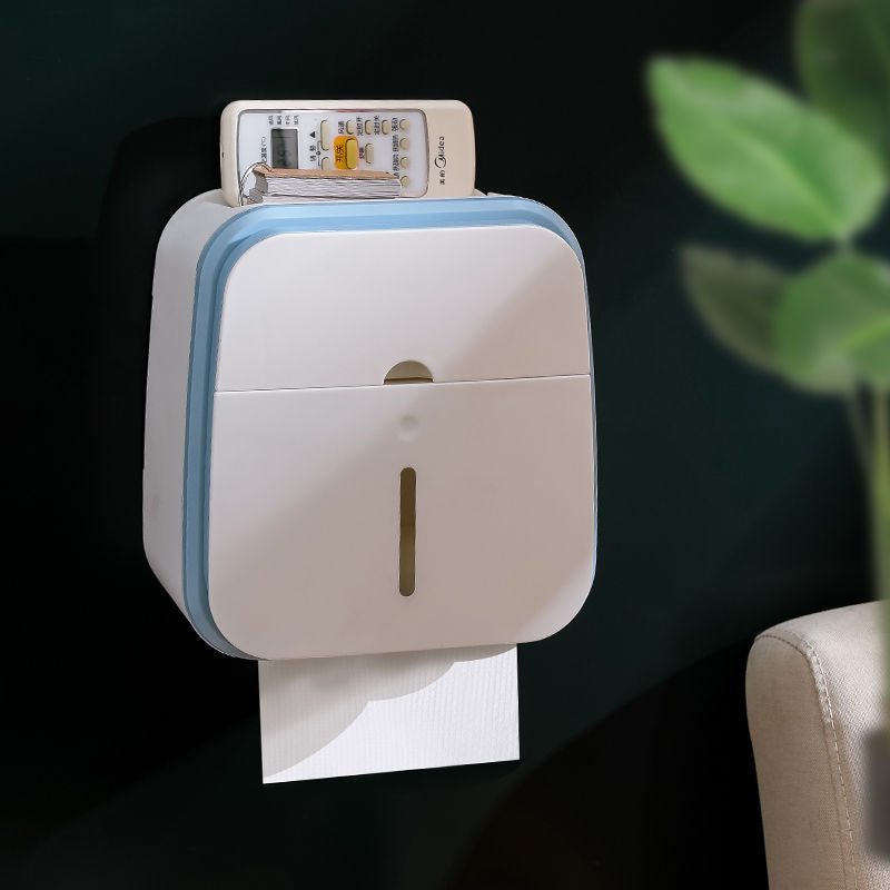 Lisslune | Wall-Mounted Bathroom Organizer Tissue Box Holder