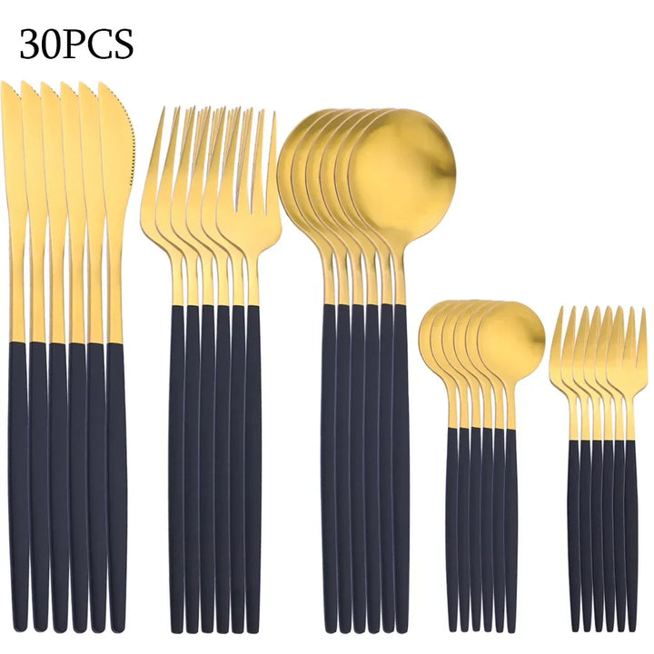 Lisslune | RefinedTable | 30-piece cutlery set