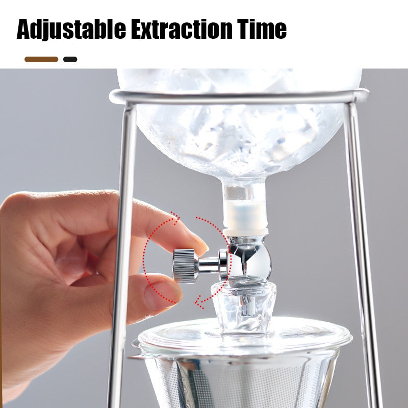 Lisslune | Vintage Art Brew Glass Reusable Drip Coffee Pot