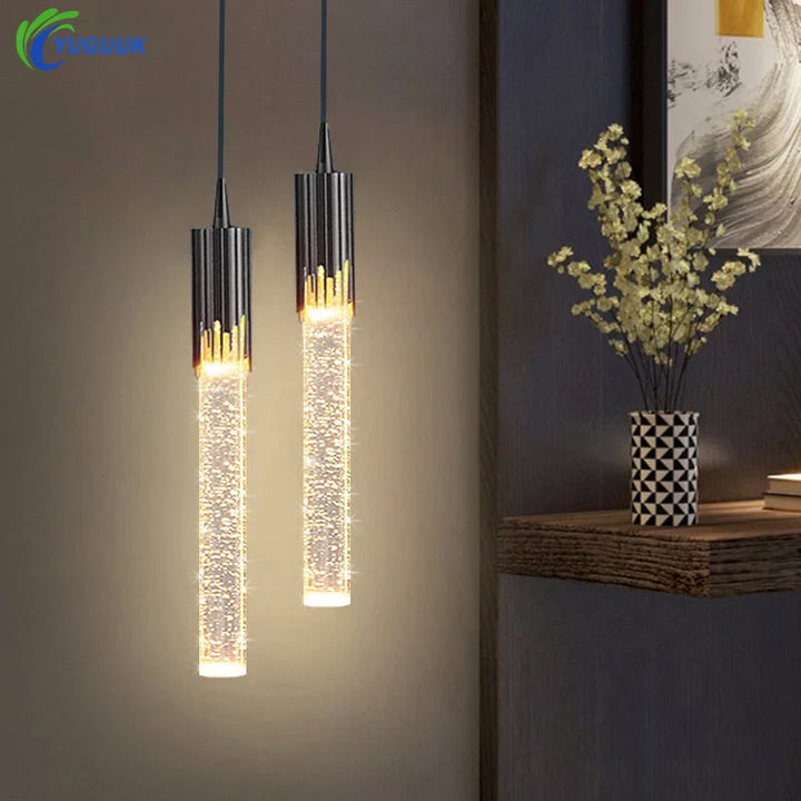 Lisslune | Chandelier with crystal pendants