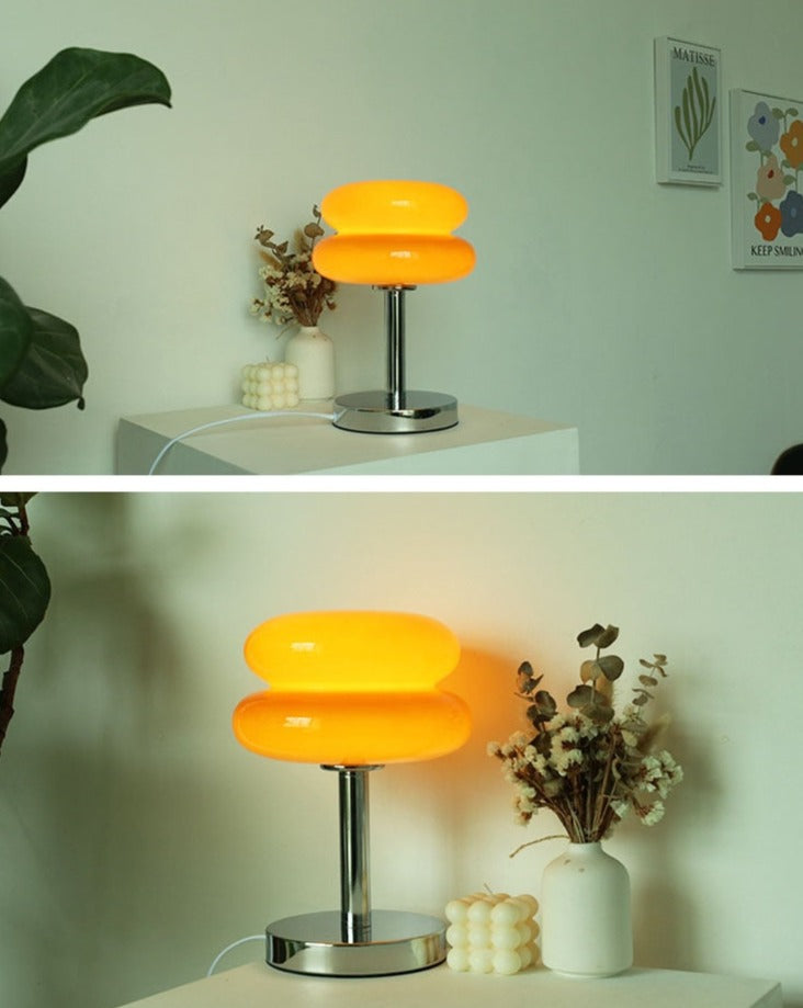Lisslune | Macaron Glass Retro-Modern Dimming Lamp