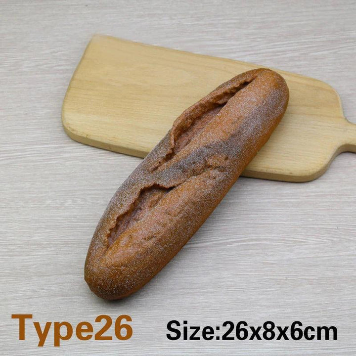 Lisslune | Elegant Artificial French Baguette Home Decoration for Kitchen and Display