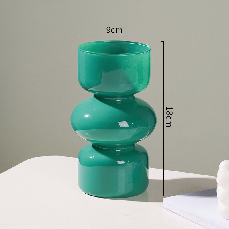 Lisslune | Glass Animal Vase - Multicolor