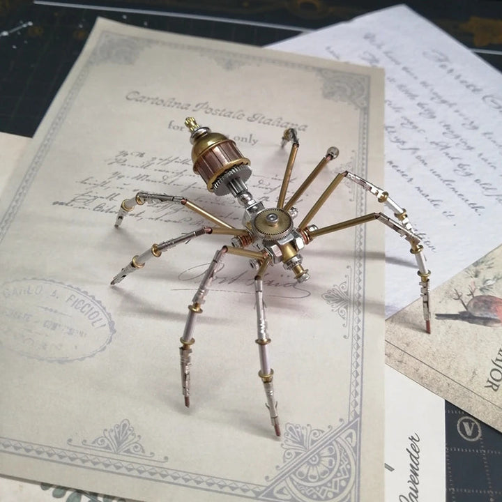 Lisslune | MechaSpider - Steampunk-inspired mechanical spider