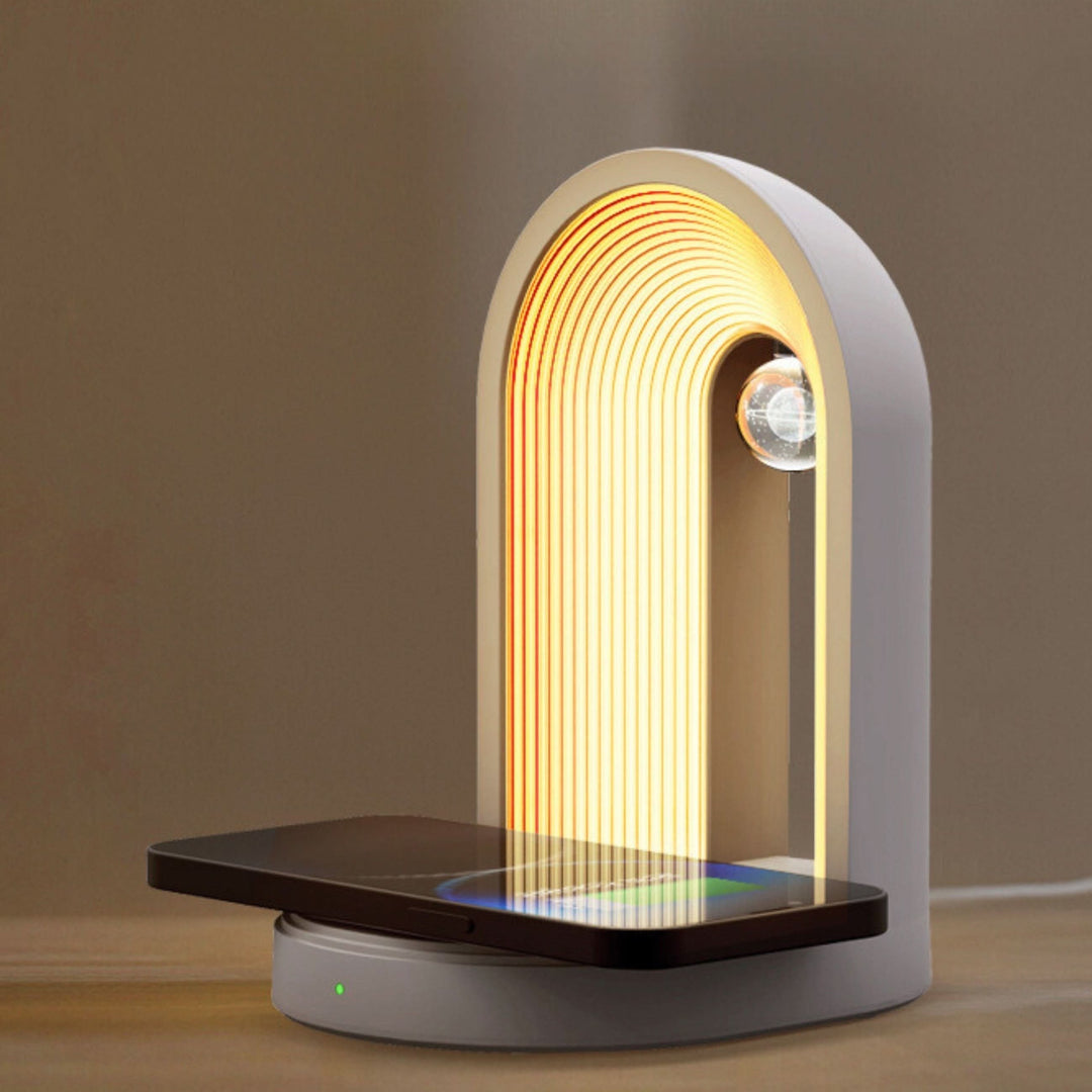 Lisslune | LUMIVIBE – Wireless Charging and Speaker Lamp