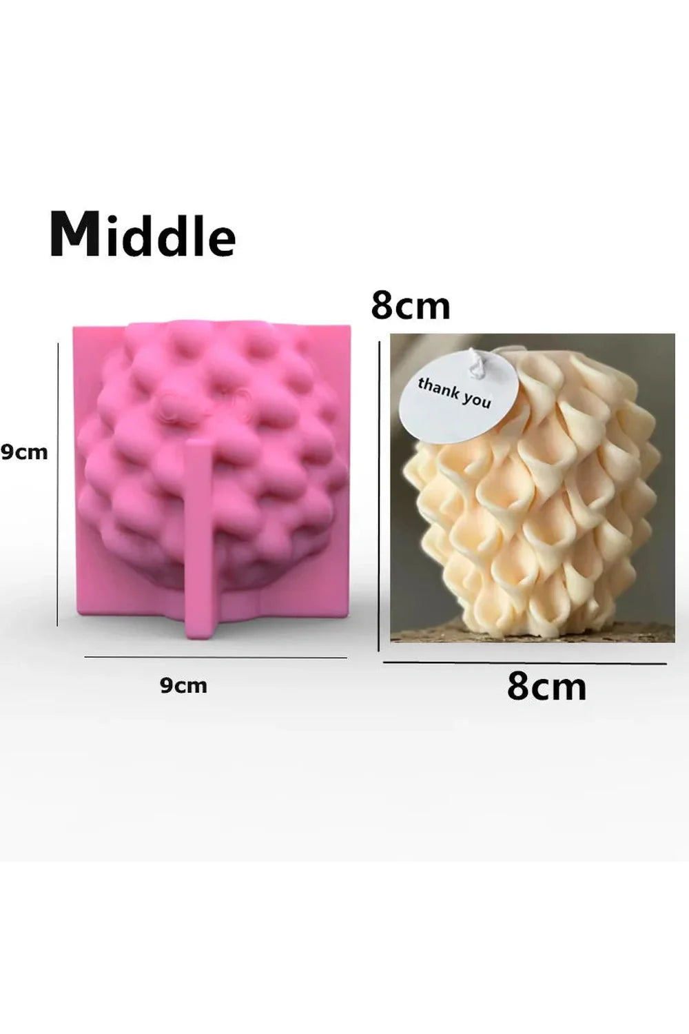 Lisslune | Wave candle mold DIY