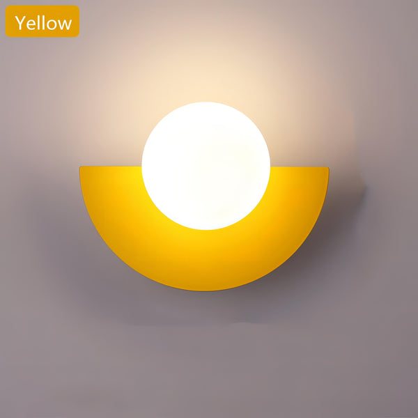 Lisslune | Everest - Nordic Semi-Round Wall Lamp