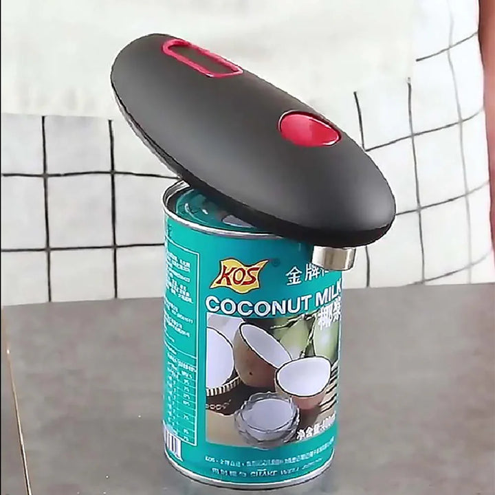 Lisslune | Automatic Can Opener with Ergonomic Handle and One-Button Operation