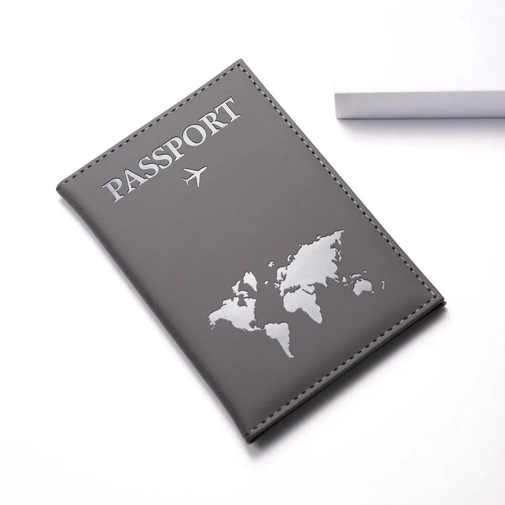 Lisslune | Stylish Genuine Leather RFID Passport Holder for Trendy Travelers