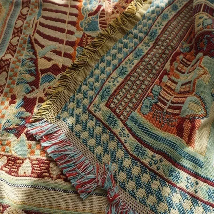 Lisslune | Farmhouse Wall Tapestry Blanket