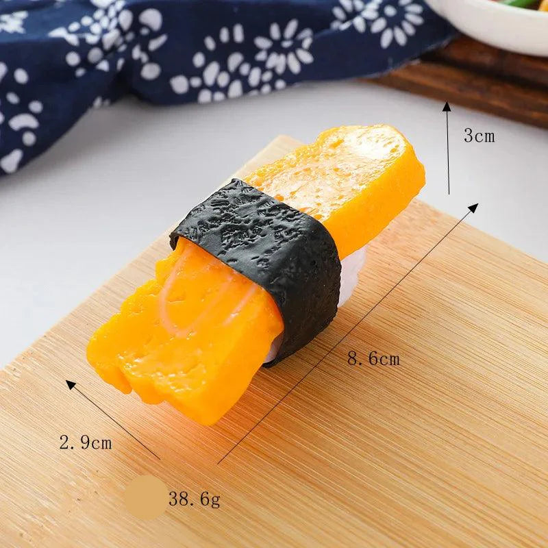 Lisslune | Exquisite Sushi Model Collection – 10-piece set for photography and presentation