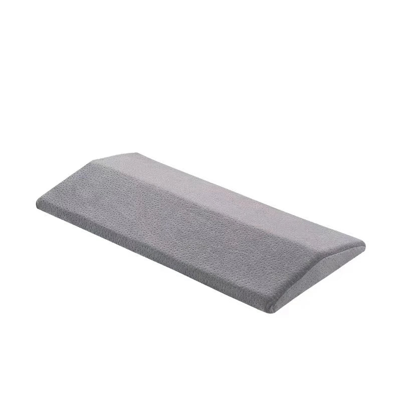 Lisslune | Memory Foam Lumbar Support Cushion - Back Support for Sleeping in Bed, Waist Pillow for Relief of Lower Back Pain