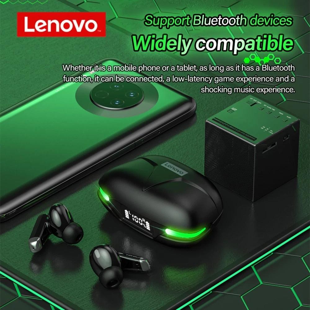 Lisslune | Lenovo GM3 TWS Gaming Headphones: Experience unparalleled sound quality and ultra-low latency for the ultimate gaming advantage