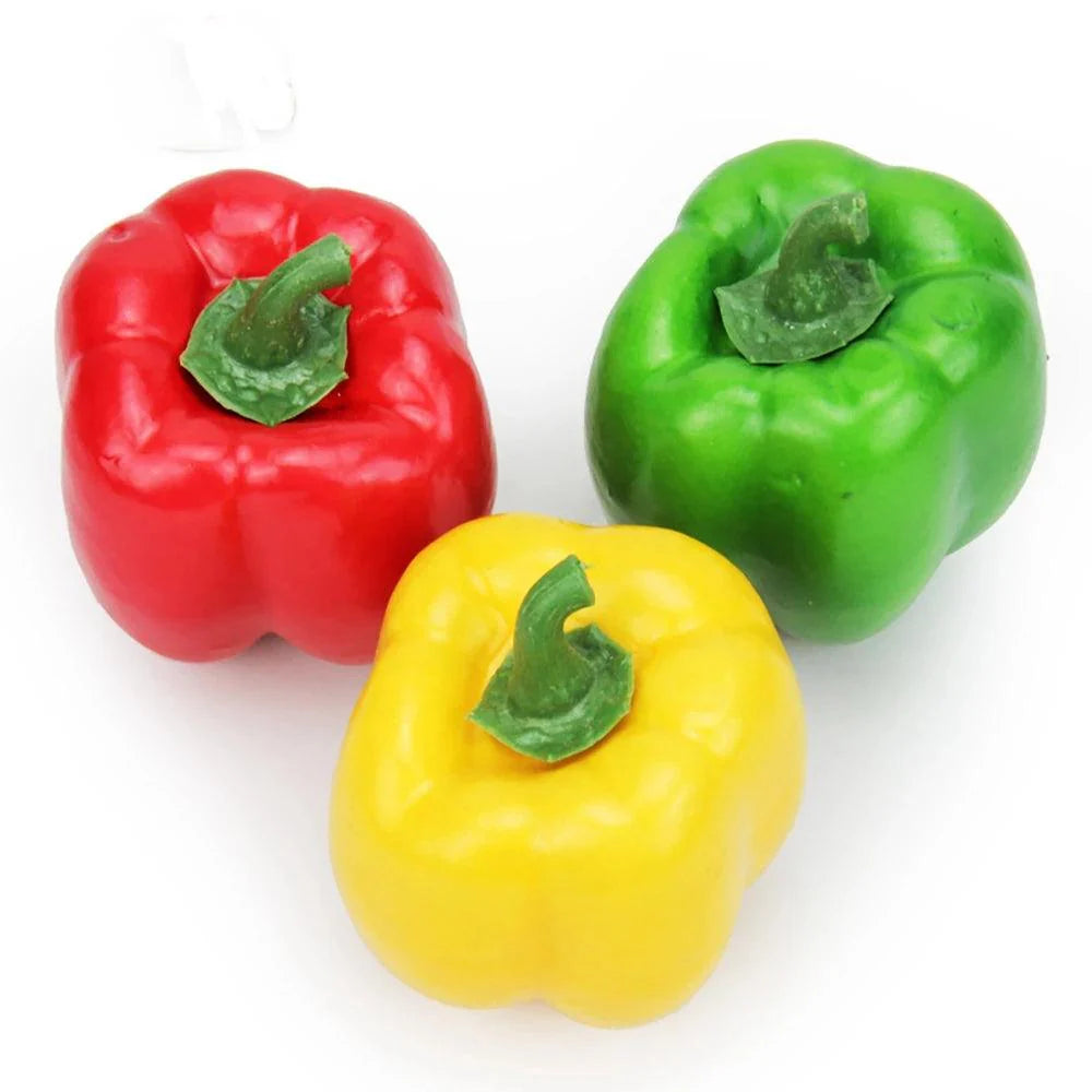 Lisslune | Lifelike Decorative Foam Chili Pepper - Perfect for Home Aesthetics and Photography Props