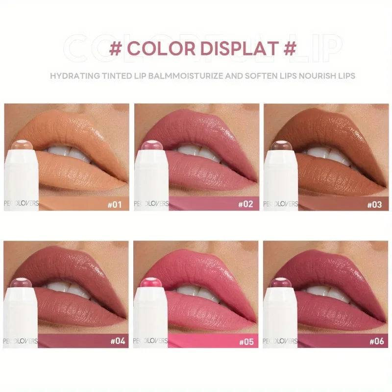 Rynx | 1PC Multicolored Moisturizing Lipstick - Gentle, Rich Shades, Versatile, Non-sticky Cup, Suitable for Daily Use and Travel