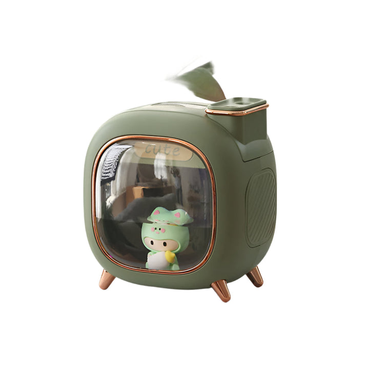 Lisslune | MistJoy Mini Humidifier – Dual Spray Diffuser with Soft Ambient Light