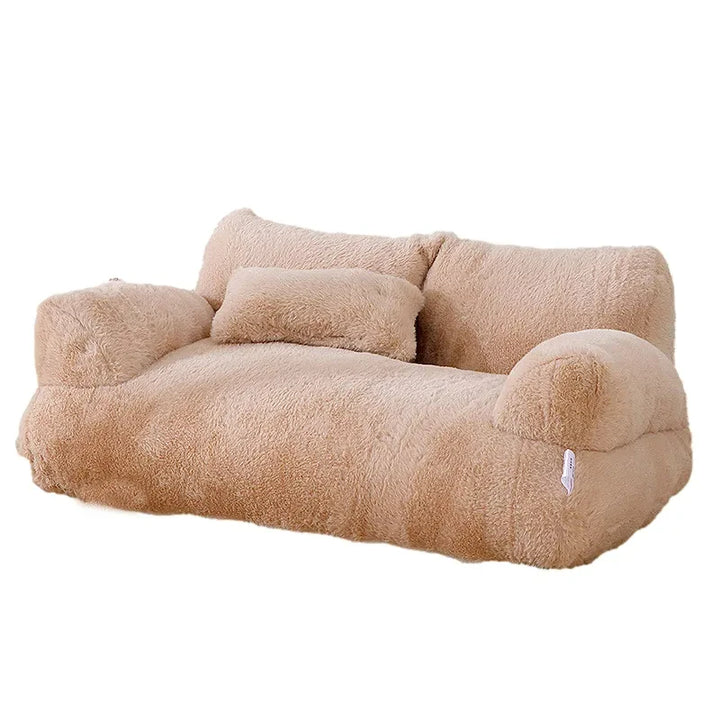 Lisslune | ComfortCuddle | Cat Bench | Soft Plush | Breathable Design | Anti-Slip Bottom
