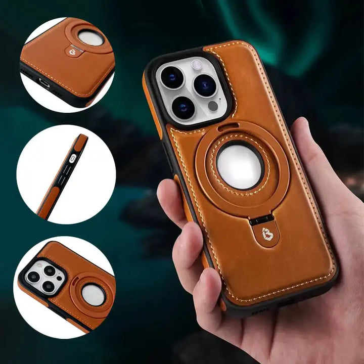 Lisslune | Magnetic iPhone case with invisible ring holder