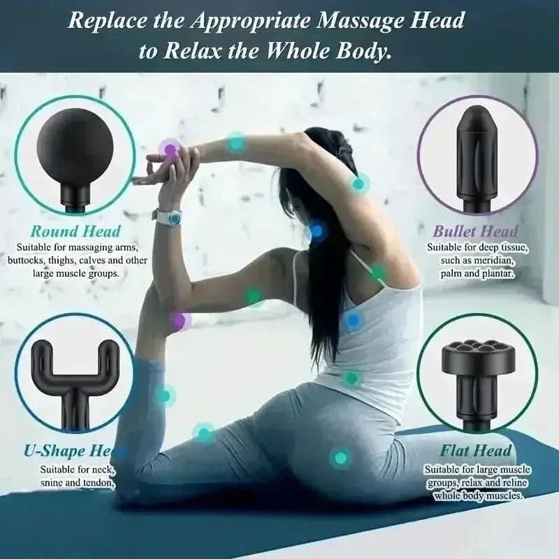 Lisslune | Massage gun for targeted muscle relaxation & regeneration
