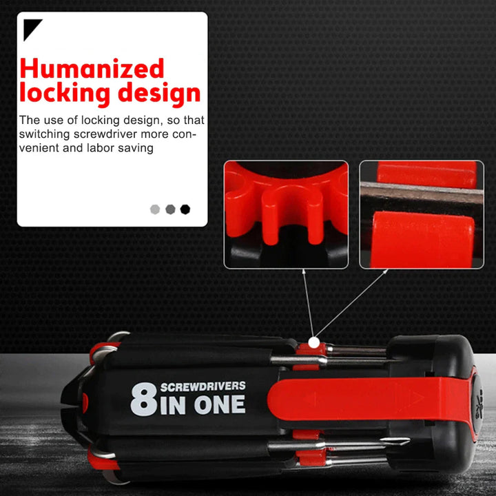 Lisslune | Bright Fix 8in1 LED Multi-Tool Screwdriver